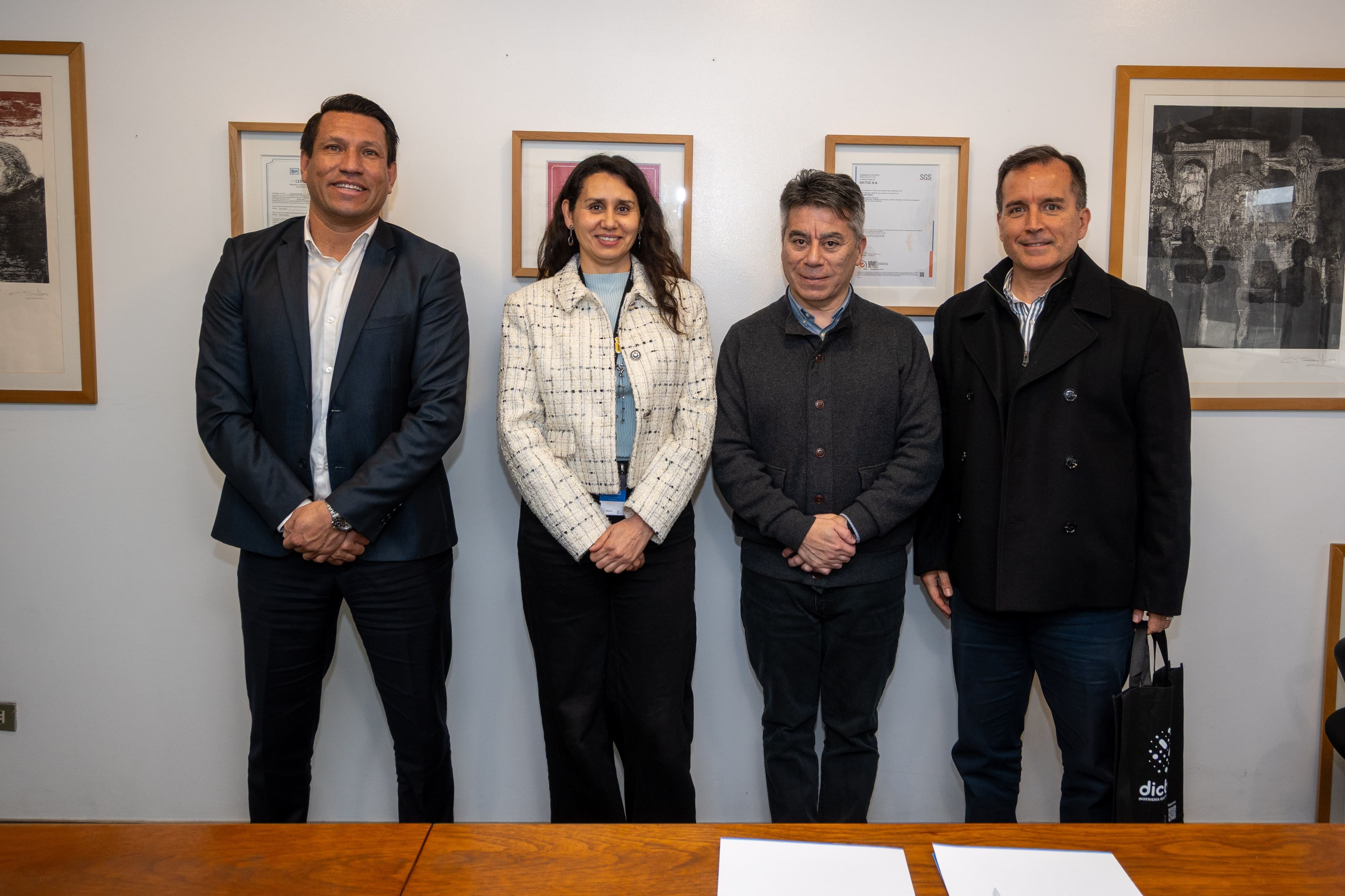 DICTUC Y SETRAM FIRMAN CONVENIO DE COLABORACIÓN PARA IMPULSAR SOLUCIONES DE INGENIERÍA EN LA MINERÍA